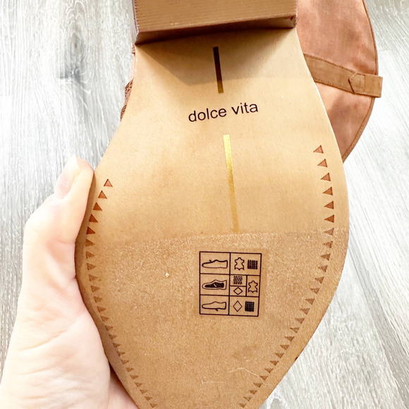 Dolce Vita Navene Cowboy Western Boots Brown 7 - Picture 9 of 10